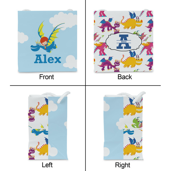 Flying a Dragon Party Favor Gift Bag - Matte - Approval