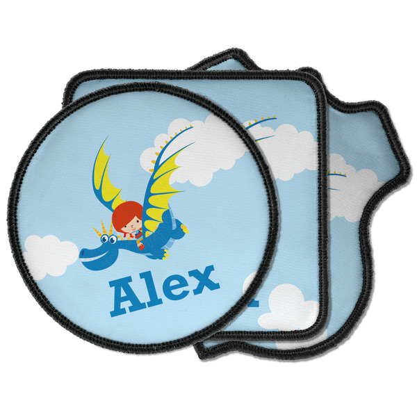 Custom Flying a Dragon Iron on Patches (Personalized)