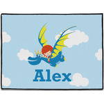 Flying a Dragon Door Mat - 24"x18" (Personalized)