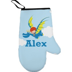 Flying a Dragon Oven Mitt (Personalized)