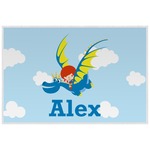 Flying a Dragon Laminated Placemat w/ Name or Text