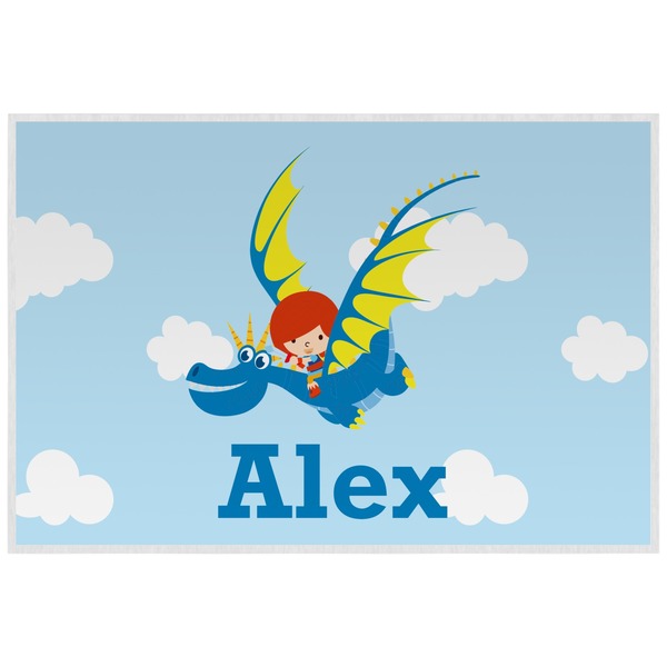 Custom Flying a Dragon Laminated Placemat w/ Name or Text