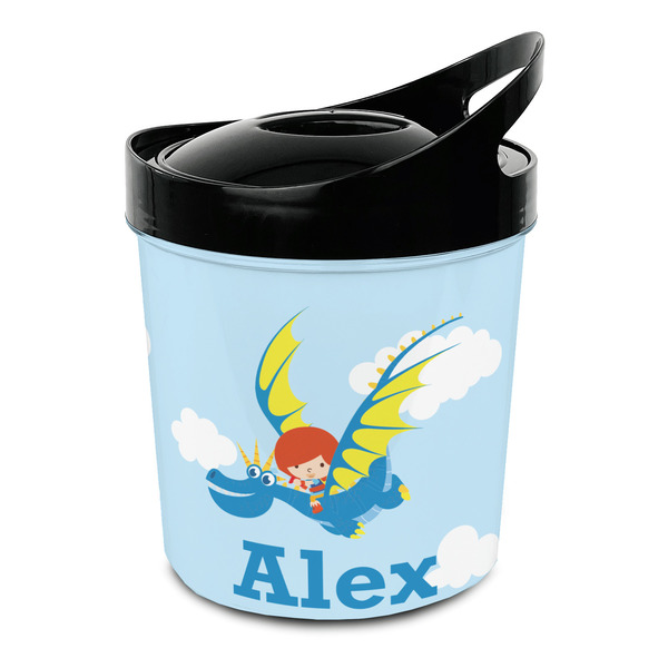 Custom Flying a Dragon Plastic Ice Bucket (Personalized)