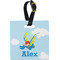 Flying a Dragon Personalized Square Luggage Tag