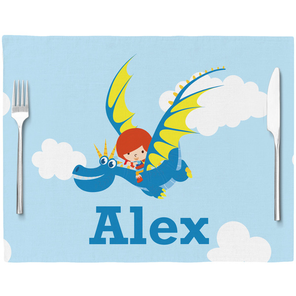 Flying a Dragon Placemat with Props