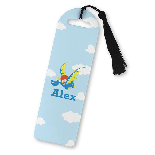 Custom Flying a Dragon Plastic Bookmark (Personalized)