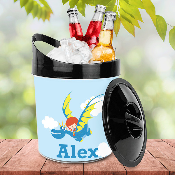 Flying a Dragon Plastic Ice Bucket - LIFESTYLE
