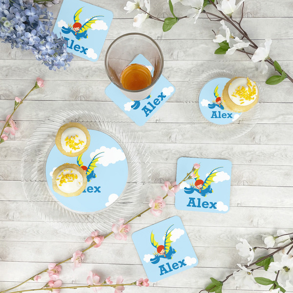 Flying a Dragon Plastic Party Dinner Plates - In Context