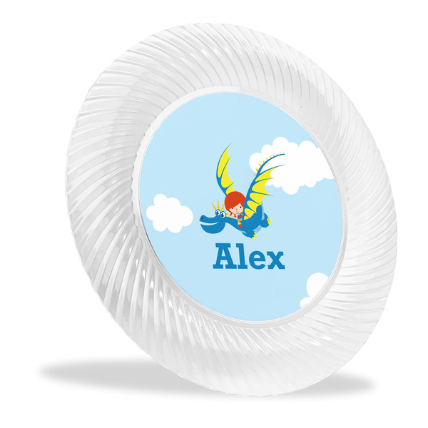 Custom Flying a Dragon Plastic Party Dinner Plates - 10" (Personalized)