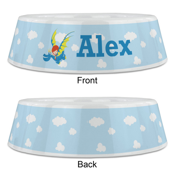 Flying a Dragon Plastic Pet Bowls - Large - APPROVAL