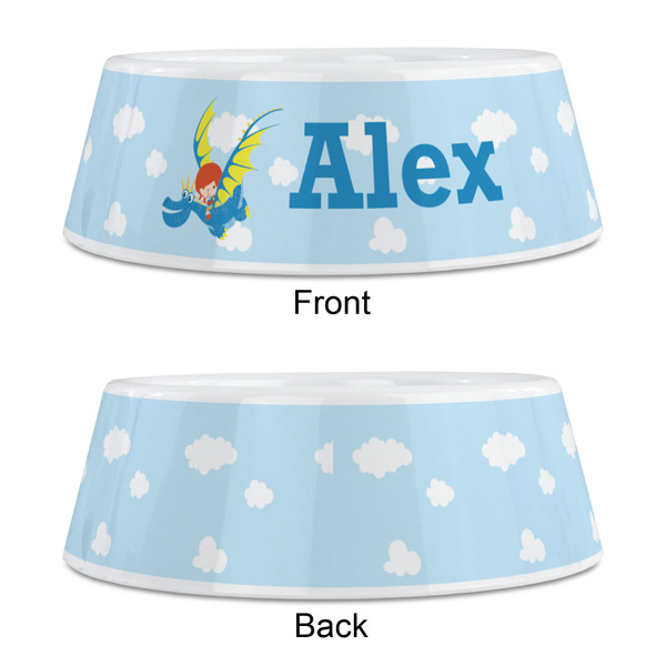 Flying a Dragon Plastic Pet Bowls - Medium - APPROVAL