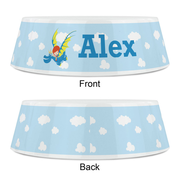 Flying a Dragon Plastic Pet Bowls - Small - APPROVAL