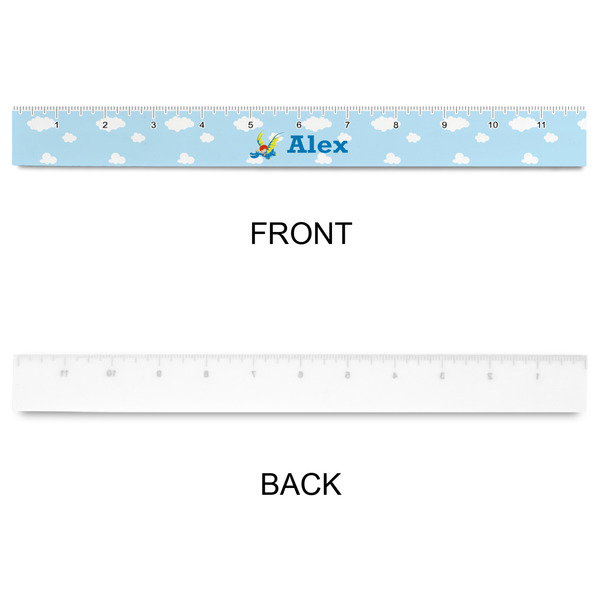 Flying a Dragon Plastic Ruler - 12" - APPROVAL