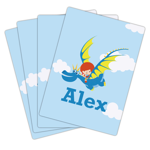 Flying a Dragon Playing Cards - Hand Back View