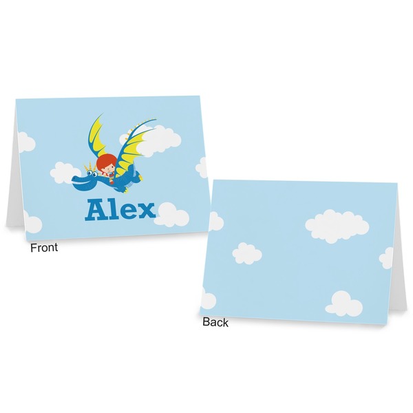 Flying a Dragon Postcard - Front and Back