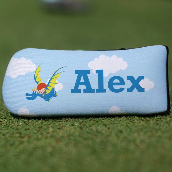 Custom Flying a Dragon Blade Putter Cover (Personalized)