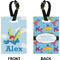 Flying a Dragon Rectangle Luggage Tag (Front + Back)