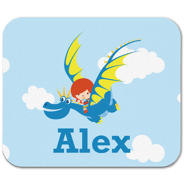 Flying a Dragon Rectangular Mouse Pad - APPROVAL