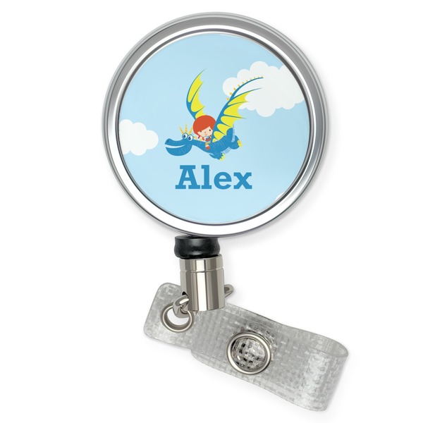Custom Flying a Dragon Retractable Badge Reel (Personalized)