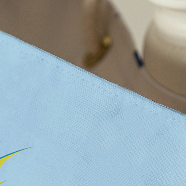 Flying a Dragon Large Rope Tote - Close Up View