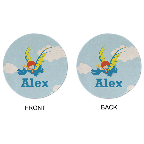 Flying a Dragon Round Linen Placemats - APPROVAL (double sided)