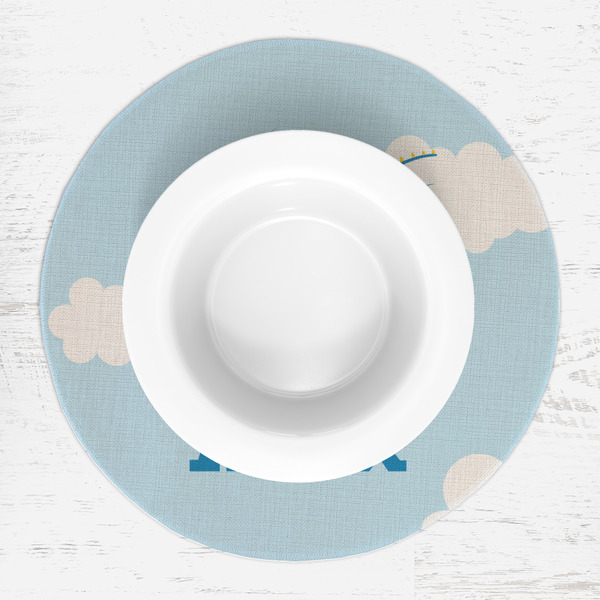 Flying a Dragon Round Linen Placemats - LIFESTYLE (single)