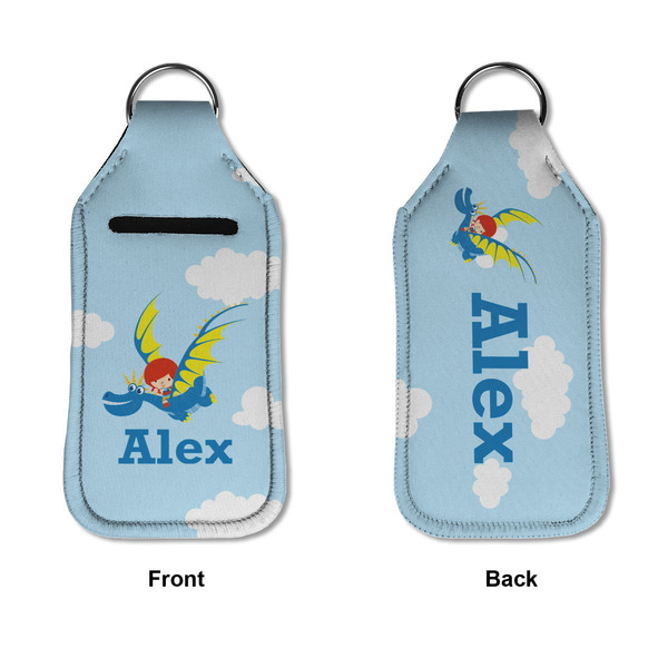 Flying a Dragon Sanitizer Holder Keychain - Large APPROVAL (Flat)