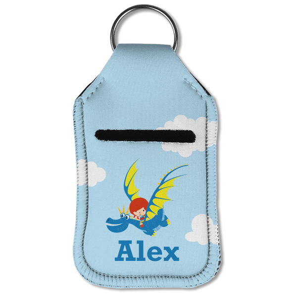 Flying a Dragon Sanitizer Holder Keychain - Small (Front Flat)