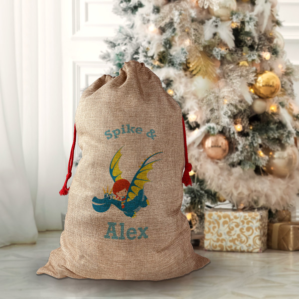 Flying a Dragon Santa Bag - Lifestyle