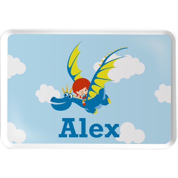 Custom Flying a Dragon Serving Tray (Personalized)