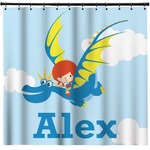 Flying a Dragon Shower Curtain - Custom Size (Personalized)
