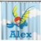 Flying a Dragon Shower Curtain (Personalized)