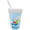 Flying a Dragon Sippy Cup with Straw (Personalized)