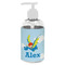Flying a Dragon Plastic Soap / Lotion Dispenser (8 oz - Small - White) (Personalized)