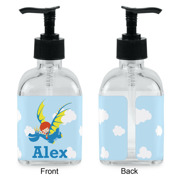 Flying a Dragon Glass Soap/Lotion Dispenser - Approval