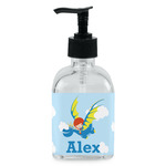 Flying a Dragon Glass Soap & Lotion Bottle - Single Bottle (Personalized)