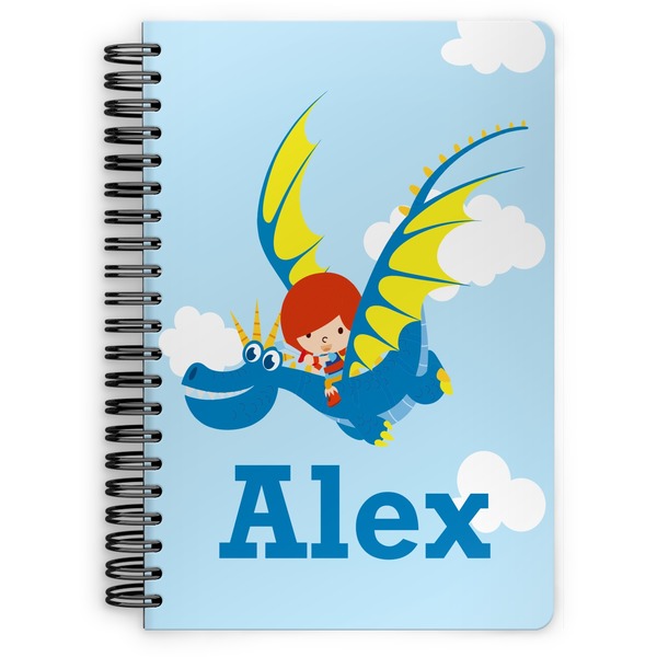Custom Flying a Dragon Spiral Notebook (Personalized)