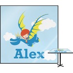 Flying a Dragon Square Table Top - 24" (Personalized)