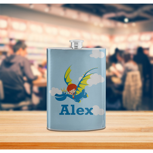 Flying a Dragon Stainless Steel Flask - LIFESTYLE 2