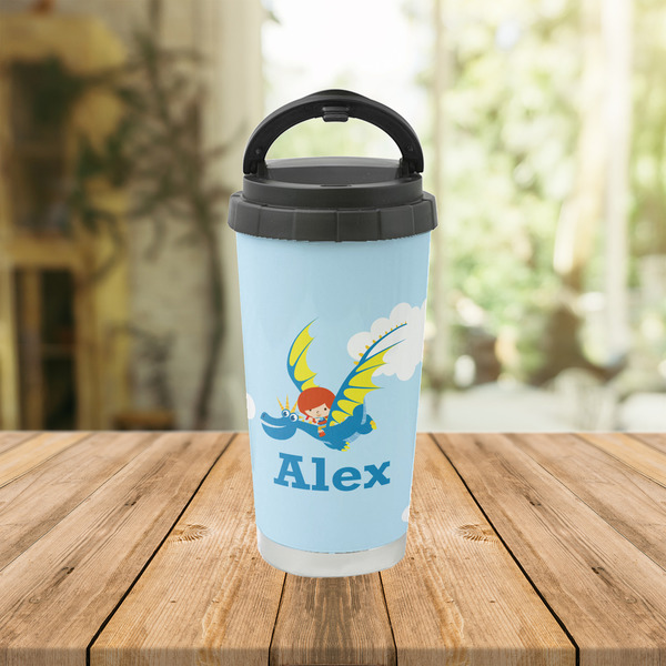 Flying a Dragon Stainless Steel Travel Cup Lifestyle