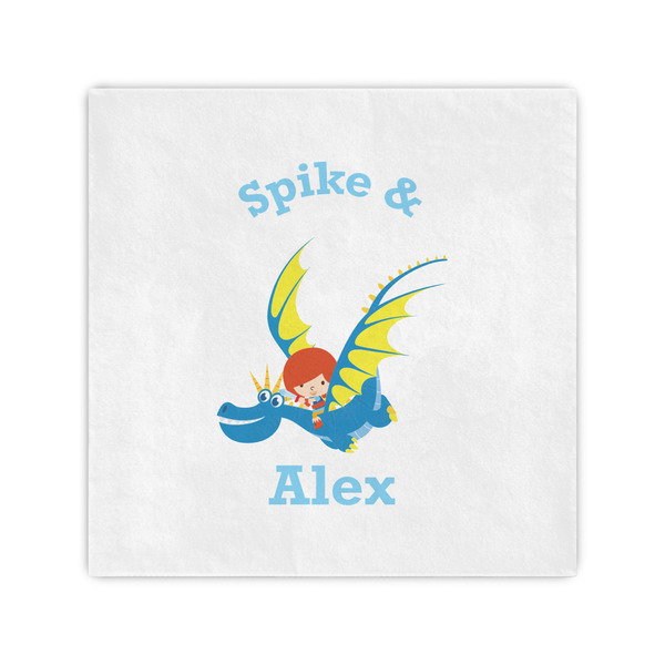Custom Flying a Dragon Standard Cocktail Napkins (Personalized)