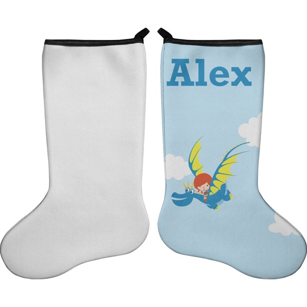 Flying a Dragon Stocking - Single-Sided - Approval