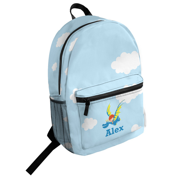 Custom Flying a Dragon Student Backpack (Personalized)