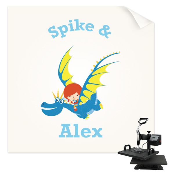 Custom Flying a Dragon Sublimation Transfer - Baby / Toddler (Personalized)