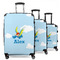 Flying a Dragon 3 Piece Luggage Set - 20" Carry On, 24" Medium Checked, 28" Large Checked (Personalized)
