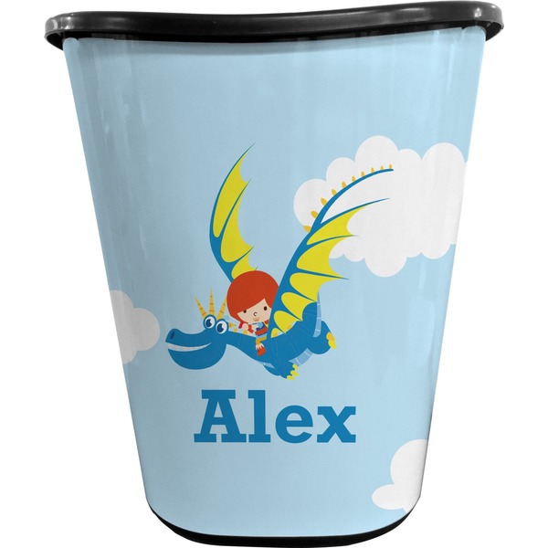 Flying a Dragon Trash Can Black