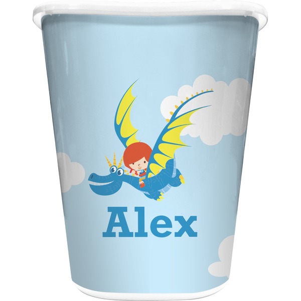 Custom Flying a Dragon Waste Basket (Personalized)