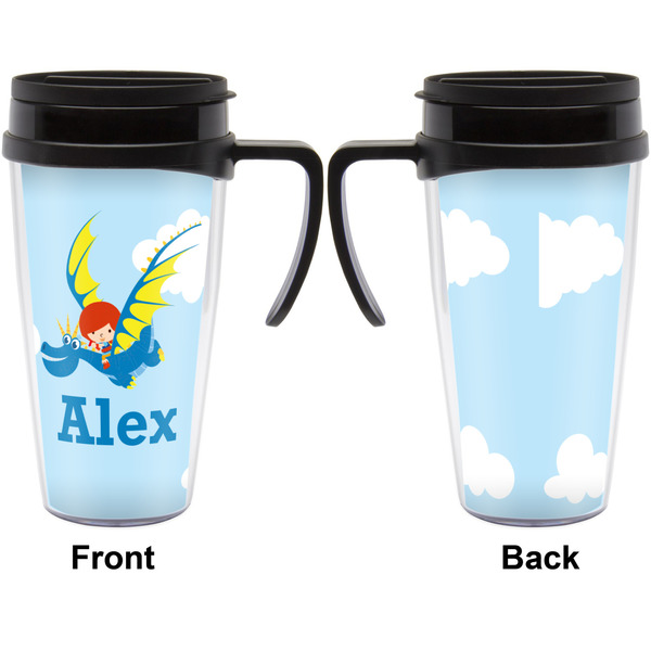 Flying a Dragon Travel Mug with Black Handle - Approval