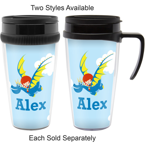 Flying a Dragon Travel Mugs - with & without Handle