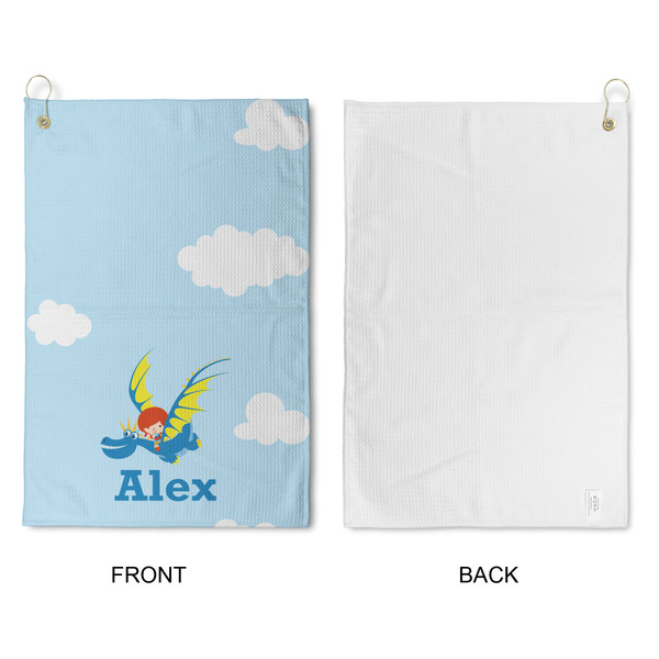 Flying a Dragon Waffle Weave Golf Towel - Approval